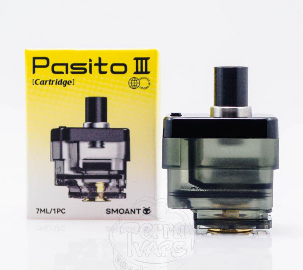 Порожній картридж для багаторазової POD системи Smoant Pasito 2,3 Empty Pod Cartridge 7ml