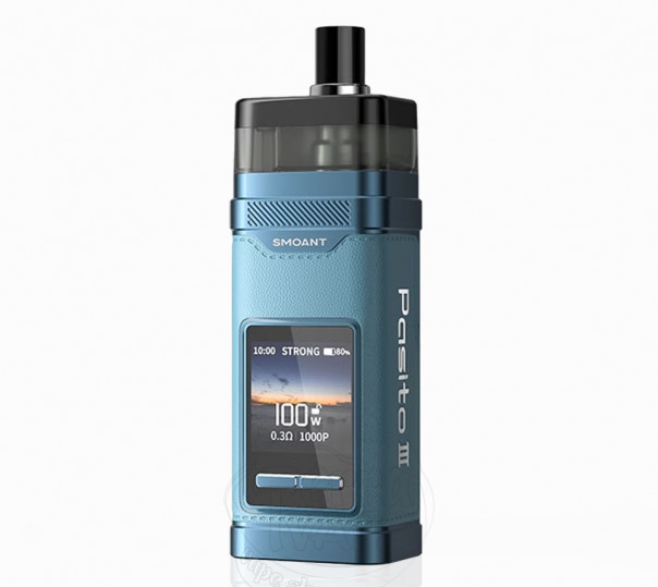 Smoant Pasito 3 Pod Mod Kit 2800mAh Blue Azur Многоразовая POD MOD система