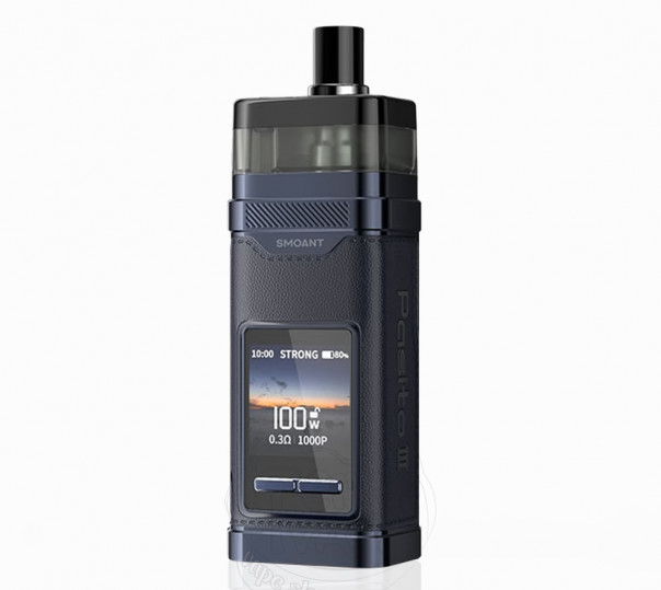 Smoant Pasito 3 Pod Mod Kit 2800mAh Blue Nuit Багаторазова POD MOD система