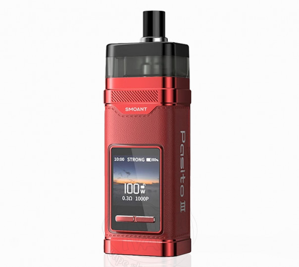 Smoant Pasito 3 Pod Mod Kit 2800mAh Classical Red Багаторазова POD MOD система