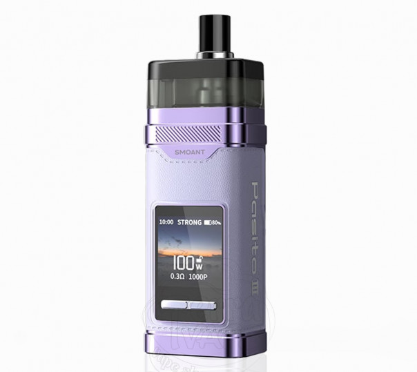 Smoant Pasito 3 Pod Mod Kit 2800mAh Rococo Purple Багаторазова POD MOD система