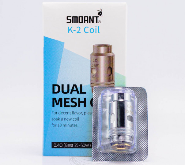 Випаровувач k1/k2/k3/k4/k5 coil для електронних сигарет Smoant Knight 80, Pasito 2, Knight Aio Pod Kit
