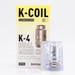 Испаритель Smoant K-Coil K-4 0.2 Ом