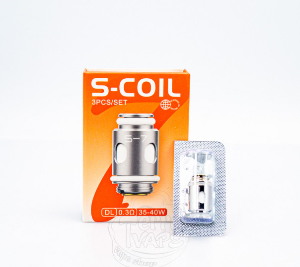 Испаритель Smoant S Series Coil для многоразовой POD системы Charon Baby Plus, Santi Pod Kit