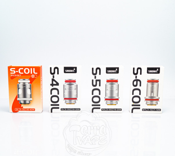 Випаровувач Smoant S Series Coil для багаторазової системи Charon Baby Plus, Santi Pod Kit