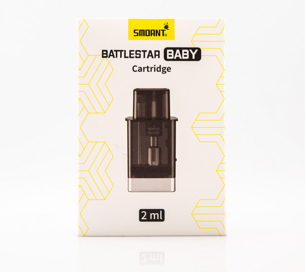 Картридж Smoant BattleStar Baby Cartridge (з двома випаровувачами) для багаторазової POD системи Charon Baby / Battlestar Baby 2ml