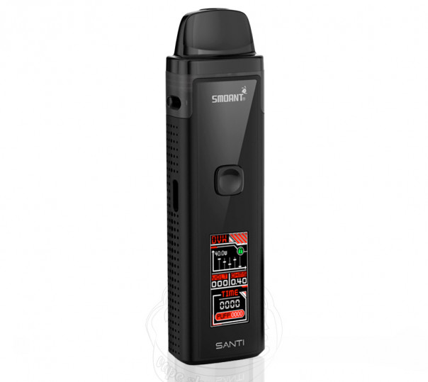 Smoant Santi Kit Pod System Kit Full Black Многоразовая POD система