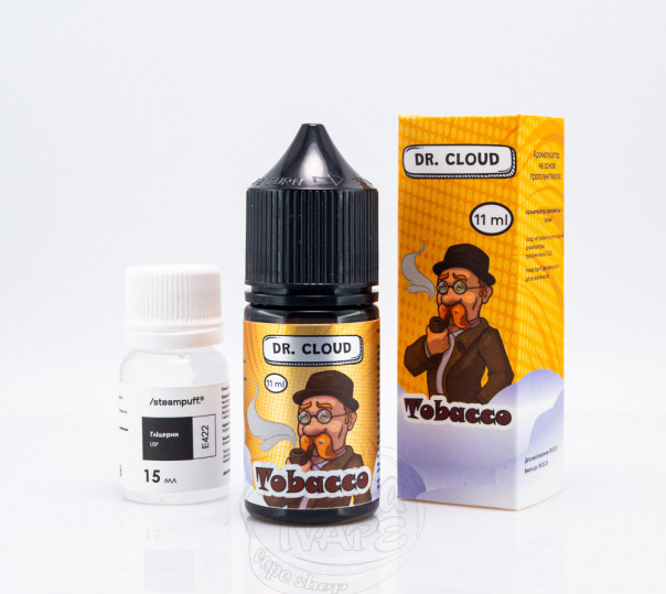 Жидкость Dr.Cloud Salt Tobacco 30ml 50mg со вкусом табака (набор компонентов)