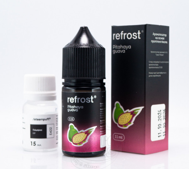 Рідина Refrost Salt Pitahaya Guava 30ml 50mg зі смаком пітахайї та гуави (набір компонентів)