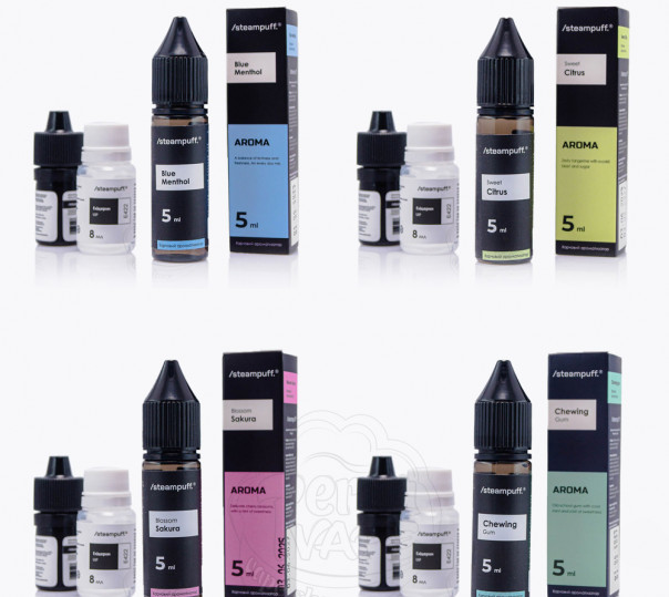 Жидкость Steampuff Salt 15ml (набор компонентов)