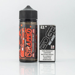 Strapped Organic Strawberry Sour Belt 100ml 0mg Жидкость