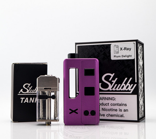 Stubby X-Ray 18650 со Stubby Tank by Suicide Mods x Orca Vape x Vaping Bogan АІО Система