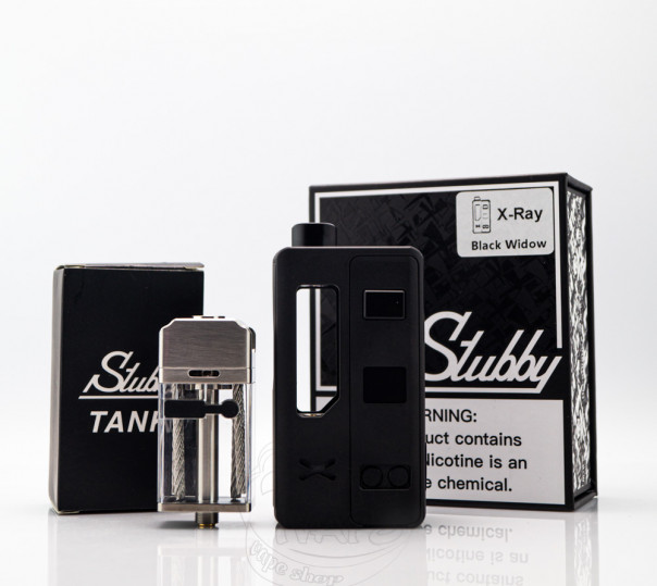 Stubby X-Ray 18650 со Stubby Tank by Suicide Mods x Orca Vape x Vaping Bogan АІО Система