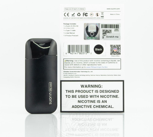 Suorin Air Mini Pod Kit 430mAh Багаторазова POD система