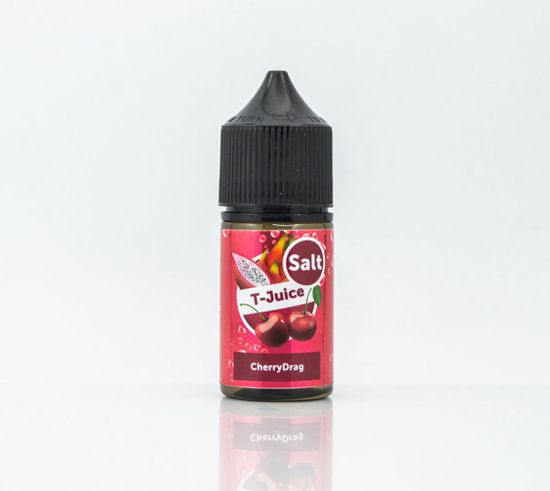 Жидкость T Juice Salt Cherry Drag 30ml 50mg на солевом никотине со вкусом вишни и драгонфрута