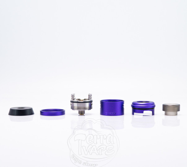 Thunder Cloud Blaze Dual Coil RDA Purple Дріпка