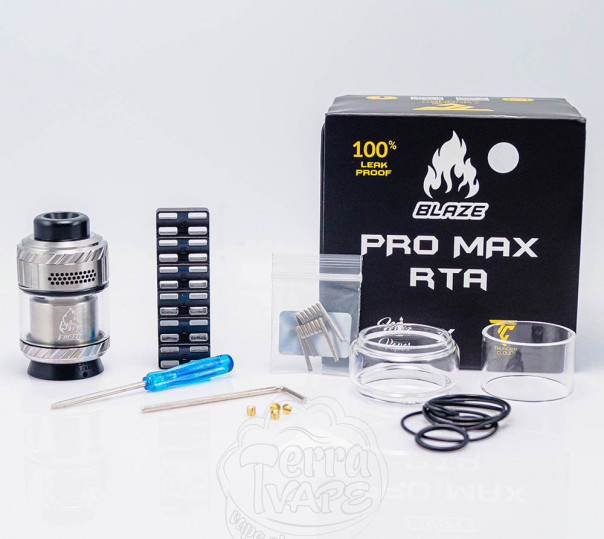 Thunder Cloud Blaze Pro Max RTA Atomizer Обслуговуваний бак