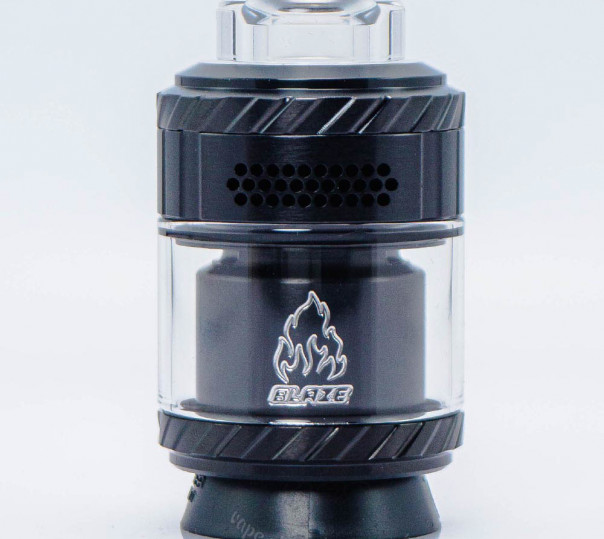 Thunder Cloud Blaze Pro Max RTA Atomizer Silver Black Обслуговуваний бак