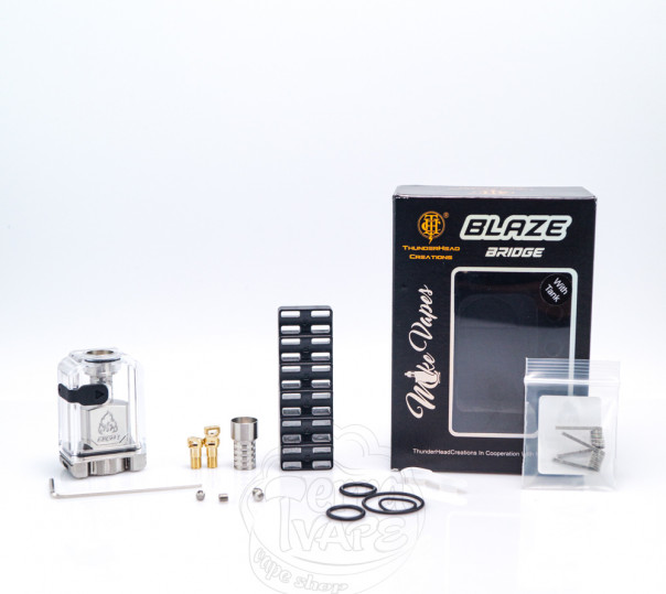 ThunderHead Creations Blaze RBA Boro Bridge Tank Kit 4ml Обслуживаемый бак для боро