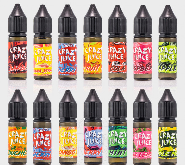 Жидкость Crazy Juice Salt 15ml на солевом никотине