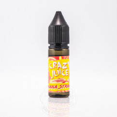 Crazy Juice Salt Banana Strawberry 15ml 30mg Рідина