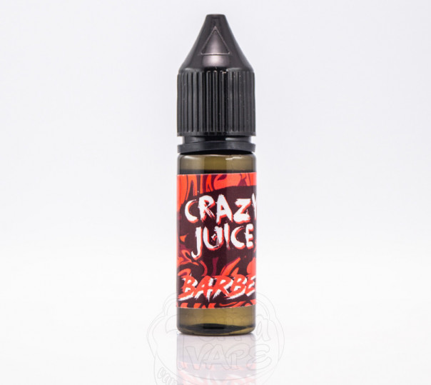 Рідина Crazy Juice Salt Barberis 15ml 30mg на сольовому нікотині зі смаком барбарису