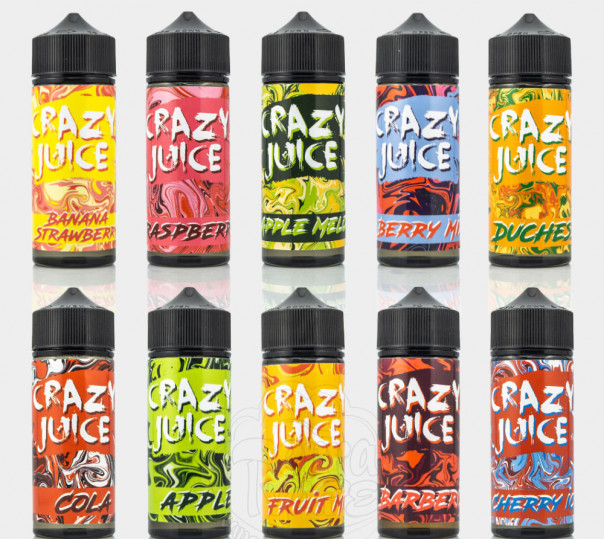 Рідина Crazy Juice Organic 120ml (набір компонентів)