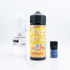 Crazy Juice Organic Mango Ice 120ml 3mg  Жидкость