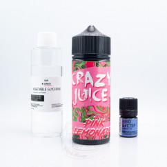 Crazy Juice Organic Pink Lemonade 120ml 3mg Жидкость