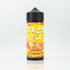 Crazy Juice Organic Banana Strawberry 120ml 0mg