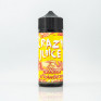 Рідина Crazy Juice Organic Banana Strawberry 120ml 1.5mg на органічному нікотині зі смаком банана та полуниці