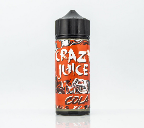 Жидкость Crazy Juice Organic Cola 120ml 0mg без никотина со вкусом Колы