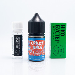 Crazy Juice Salt Cherry Ice 30ml 50mg Рідина