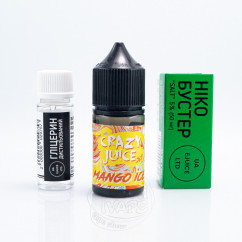 Crazy Juice Salt Mango Ice 30ml 50mg Жидкость