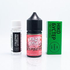 Crazy Juice Salt Raspberry 30ml 50mg