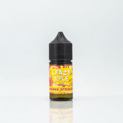 Crazy Juice Salt Banana Strawberry 30ml 30mg