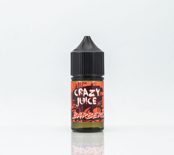 Жидкость Crazy Juice Salt Barberis 30ml 30mg на солевом никотине со вкусом барбариса