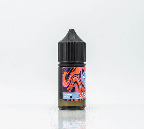 Рідина Crazy Juice Salt Berry Mix 30ml 30mg на сольовому нікотині зі смаком ягід