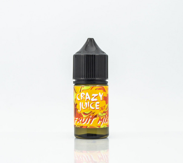 Рідина Crazy Juice Salt Fruit Mix 30ml 30mg на сольовому нікотині зі смаком цитрусових