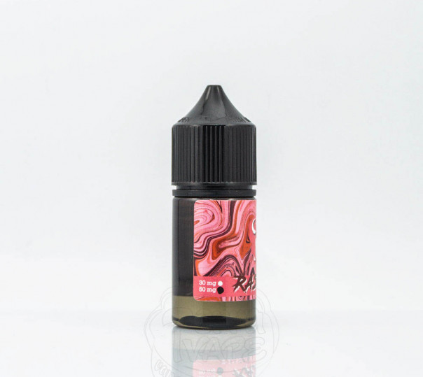 Рідина Crazy Juice Salt Raspberry 30ml 30mg на сольовому нікотині зі смаком малини