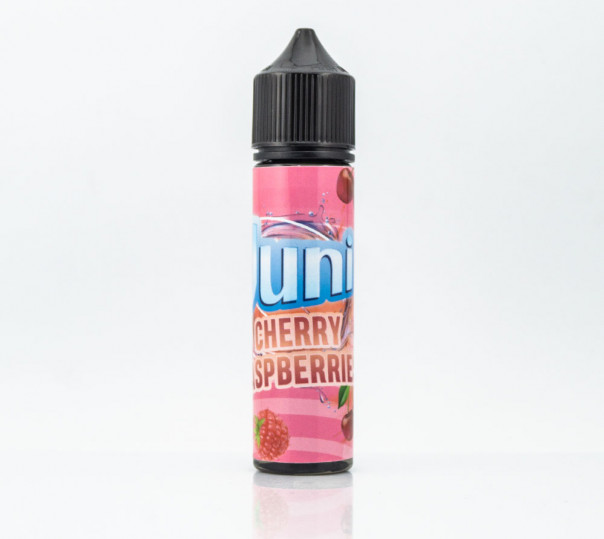 Жидкость Juni Organic Cherry Raspberry 60ml 1.5mg на органическом никотине со вкусом вишни и малины