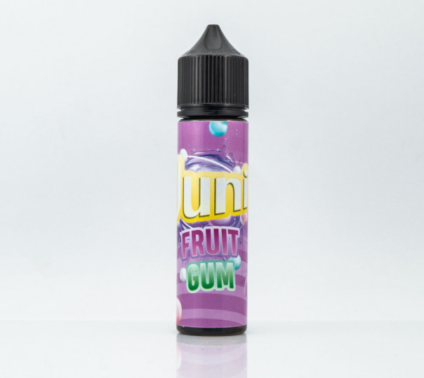 Рідина Juni Organic Fruit Gum 60ml 1.5mg на органічному нікотині зі смаком фруктової жуйки