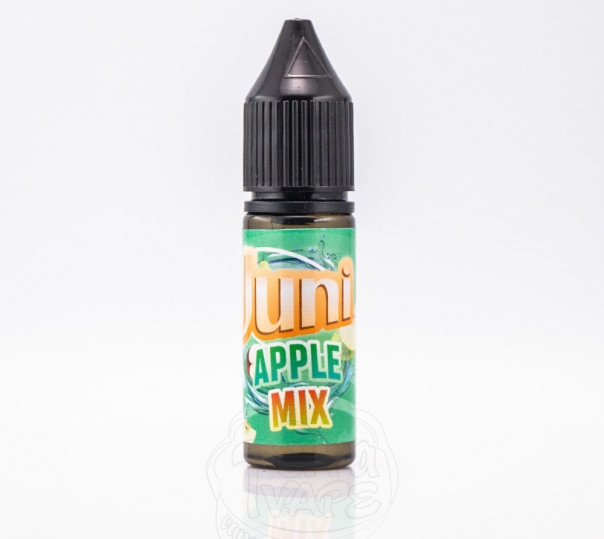 Рідина Juni Salt Apple Mix 15ml 50mg на сольовому нікотині зі смаком яблука