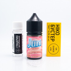 Juni Salt Cherry Raspberry 30ml 50mg Рідина