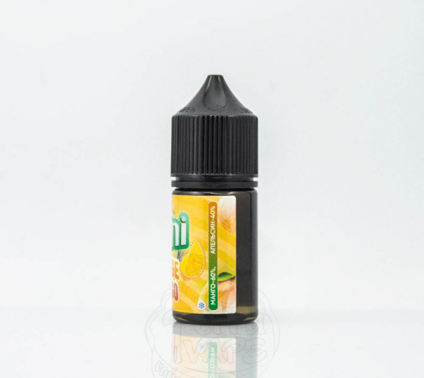 Рідина Juni Salt Orange Mango 30ml 30mg на сольовому нікотині зі смаком апельсин з манго