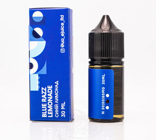 Жидкость Mix Bar Salt Blue Razz Lemonade 30ml 30mg на солевом никотине со вкусом лимонада с синей малиной