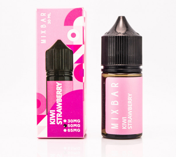 Рідина Mix Bar Salt Kiwi Strawberry 30ml 30mg на сольовому нікотині зі смаком полуниці та ківі