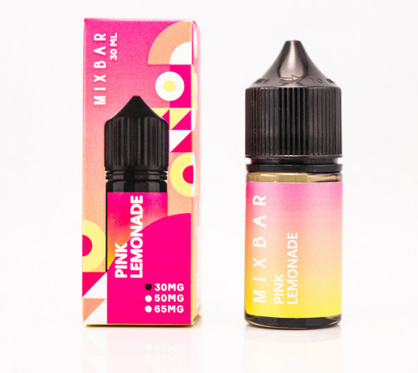 Жидкость Mix Bar Salt Pink Lemonade 30ml 30mg на солевом никотине со вкусом розового лимонада