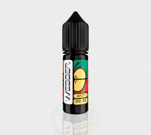 Рідина Webber Salt Double Apple 15ml 50mg на сольовому нікотині зі смаком яблук