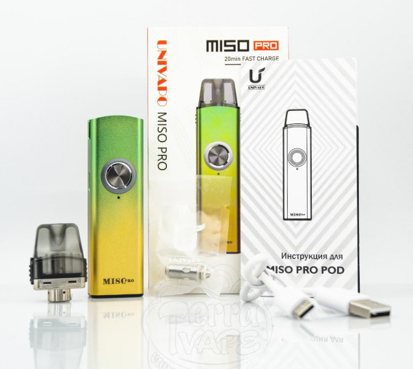 Univapo Miso Pro Pod Kit 1000mAh Многоразовая POD система